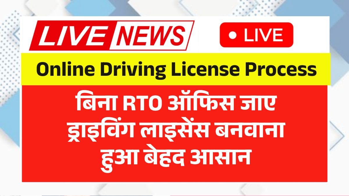 Online Driving License Process